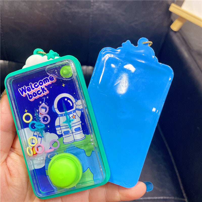 Wholesale Astronaut Unzip Game Water Machine Ferrule Keychains